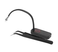 KIMISS Pince à épiler pour Extensions de Cils à LED, Outil de Durcissement de Colle Portable pour Salon de beauté, Pince à épiler Légère pour Greffe de Cils à LED