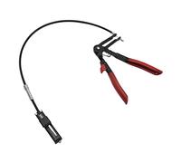 KIMISS Pince de Serrage de Tuyau, Outil Long à Ressort Flexible pour le Remplacement des Tuyaux de Mazout et d'eau, Conception en Acier au Manganèse 65