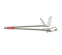 KIMISS Pinces à Crabe, Pinces à Ciseaux de Pêche Multifonctions en Acier Inoxydable pour la Cuisson et les Grillades de Fruits de Mer, Conception à Pointe Fendue