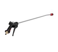 KIMISS Pistolet de Lavage Haute Pression en Acier, Pistolet à Mousse de Lavage de Voiture avec Buse à 90 Degrés, Raccord de Lance de 59 Cm, Remplacement de Verrouillage de sécurité pour