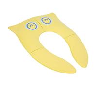 KIMISS Place Portable Travel Potty Training - Couvertures de Siège d'entraînement aux Toilettes Non Glissées pour des Dessins de Dessins Animés Mignons, Comprend un Sac de Voyage (Tapis de toilette)