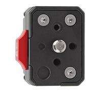 KIMISS Plaque de Dégagement Rapide V Lock avec Anti-secousse, Kit D'assemblage Mini V Lock Polyvalent et Stable, Accessoires D'appareil Photo Fiables Compatibles avec la Plupart des