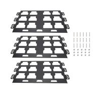 KIMISS Plaque de Montage Toolbox, Support de Fixation Robuste, pour Rangement D'outils et Atelier