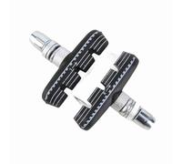 KIMISS Plaquettes de Frein de Vélo, 1 Paire de Composants de Frein en V Pliables de 55 Mm, Blocs en Caoutchouc avec écrous Compatibles VBrake