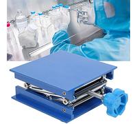 KIMISS Plate-forme élévatrice de Laboratoire avec Hauteur Réglable en Douceur pour les Expériences - Support de Levage de Laboratoire en Aluminium pour les Cours de Physique, de Chimie et de