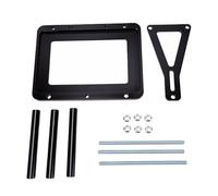 KIMISS Plateau de Batterie Support de Batterie Support de en Alliage D'aluminium Hauteur Réglable Positionnement Stable [espace réservé] avec Transfert de Chaleur pour