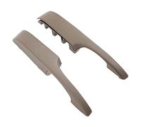 KIMISS Poignée de Porte Intérieure, Accoudoir Avant Gauche Droit de Remplacement pour Express 1500 2500 3500 et Savana 1500 2500 3500 2003-2019 (brun clair)