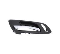 KIMISS Poignée de Porte Intérieure du Conducteur Avant, Boîtier Noir Gauche, Levier chromé pour Chevy 2007 - 2013