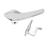 KIMISS Poignée de Porte Intérieure Gauche Poignée de Porte Passager Corsa Poignée de Porte Intérieure de Voiture Gauche 13297813 Remplacement pour Corsa Mk3back 2006-2013