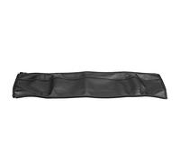 KIMISS Poignée de Poussette pour Enfants, Couverture Noire de Couverture de Pute Pute en Cuir Bar-accoudoir pour le Boîtier de Protection Pram Pushchair