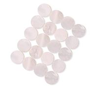 KIMISS Points d'incrustation de Touche de Guitare 6 Mm - 12 Marqueurs de Perles pour Guitare, ukulélé, Basse, Mandoline, Banjo |Accents Décoratifs sur la Touche (20 pièces vendues)