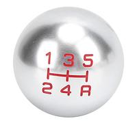 KIMISS Pommeau de Levier de Vitesse à Bille Ronde pour Fit FD2 FN2 EP3 DC2 DC5 F20C-levier de Vitesse lesté en Aluminium (5ème argent)