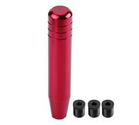 KIMISS Pommeau Levier Vitess Universel,Bouton de Changement de Vitesse Automatique avec une longueur de 18 cm(Rouge)