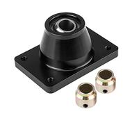 KIMISS Pommeau Levier Vitesse,Short en Alliage D'aluminium Levier de vitesses pour 106 (Noir)