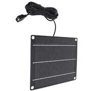 KIMISS Pompe de Fontaine Solaire pour la Décoration de Jardin, Caractéristique d'eau à énergie Solaire Monocristalline de 6W pour Pelouse et Patio