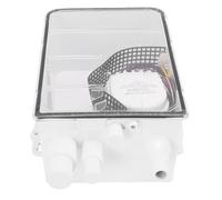 KIMISS Pompe de Puisard de Douche 750 GPH, Pompe de Bateau Marin à Démarrage Automatique avec Interrupteur intégré, pour Cabine de Camping-car, Douche, évier de Cuisine, Drainage