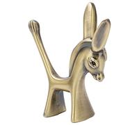 KIMISS Porte-bague D’âne Miniature, Statue de Rangement de Bijoux, Idéal pour Organiser de Petits Accessoires et Bibelots, Pièce de Décoration Intérieure Unique
