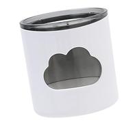 KIMISS Porte-brosse à Dents électrique Mural, Support de Rangement Multifonctionnel pour Salle de Bain avec Conception Drainante et Installation Adhésive (WHITE)