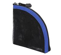 KIMISS Portefeuille de Rangement pour Ligne de Pêche à la Mouche - Étui à 7 Emplacements pour Un Rangement organisé, Design Compact en Nylon, Accès Facile Fermeture éclair, Idéal pour Les Voyages de