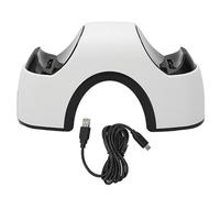 KIMISS pour la Station de Contrôleur, Facturez des Jeux Vidéo à Double Vidéo Rapide Multi-onctionnels 4 Accessoires Batteries Chargers Chargers Stand Dock avec Indicateur LED Gamepad