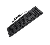 KIMISS pour Russe 0 K1800 Clavier de Langue Minoritaire avec 104 Touches, Clavier de Jeu Filaire USB de Conception Ergonomique pour Le Bureau, Matériau ABS, Câble de 4,9 Pieds, Clavier