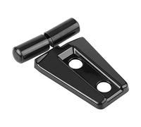 KIMISS Protecteur de Charnière de Porte de Voiture, 8 Pièces, Garniture de Couverture JK | ABS, Noir Brillant, Installation Facile