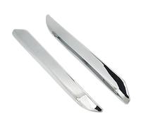 KIMISS Protecteur de Pare-chocs de Voiture, 2 Bandes de Pare-chocs Avant Gauche Droite Anti-rayures Chrome Argent de Remplacement pour Citroen C5 X7 2007-2015