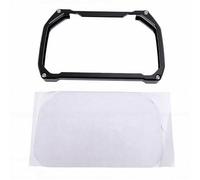 KIMISS Protecteur D'écran pour Cadre de Compteur de Moto (BLACK)