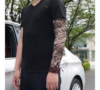 KIMISS Protection Solaire Manches d' de Tatouage Temporaire Chauffe-Bras Extérieur Faux Tatouage Bras Manchon-Unique Faux Manchon (TS-78)