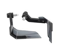KIMISS Protège-Mains de Moto, Protège-Mains pour Sports Motorisés， 22mm Moto Handguard Alliage D'aluminium Universel pour Sport Dirt Bike ATV MX Motocross(Le Noir)