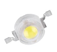 KIMISS Puce Led Diode Led 1W Aluminium 50Pcs Smd 1W Lampe à Led Perles Ampoule Puce Pour Projecteur Projecteur Économie D'énergie Blanc Chaud (Blanc pur)