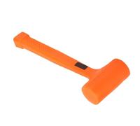 KIMISS PVC Rubber Face Soft Face Dead Blow Sammer - Poignée Ergonomique sans Choc, Non-étalant pour une Frappe en Toute sécurité dans les Applications d'extraction Pétrochimique et de Charbon (1 lb)