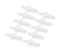 KIMISS Raccord Réducteur de Barbe Barb - Adaptateur de Pompe à Air d'aquarium 10pcs et Réduction du Connecteur d'union pour Les Applications de Tube en Silicone (3.9-6.4 Adaptateur)