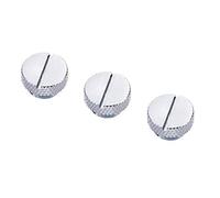 KIMISS Raccords de Bouchon de Refroidissement par Eau G1/4 PC - Bouchon de Réservoir en Acier Inoxydable 3 Pièces pour Systèmes de Refroidissement d'ordinateur, Conception Chromée Durable