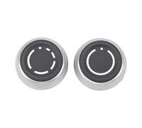 KIMISS Radio Boutons de Remplacement, 1 Paire pour Cayman 911 Bouton de Contrôle du Volume Radio Gauche Droite Sensible Durable Multimédia Volume Bouton