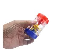 KIMISS Rainmaker Jouet Bâton de Pluie pour Musique E sur Tube Hochet Shaker, Effets Sonores de Pluie Simulés pour la Maternelle et les Tout-petits, Instrument Polyvalent en Plastique Sûr (1 rubrique)