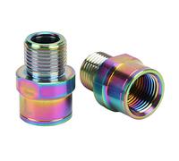 KIMISS Rallonge de Pédale de Vélo en Alliage de Titane avec Rondelle - Rallonge de Pédale de Vélo Arbre d'extension de de en Alliage de Titane pour de Route de Montagne - de en Acier Robuste