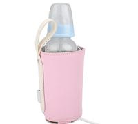KIMISS Réchauffeur de Biberon USB - Chauffe-lait Portable et Thermostat d'Isolation pour les Voyages, Compatible avec Diverses Bouteilles, Contrôle de la Température Intelligente, Isolation 24h /