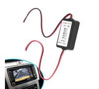 KIMISS Rectifieur de vue arrière de voiture DC12V, redresseur de filtre de condensateur de relais de puissance de caméra de recul automatique de voiture, redresseur de caméra de recul