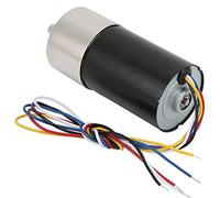 KIMISS Réducteur de Vitesse de Moteur sans Balais DC à Couple élevé 12 V CW CCW pour Applications de Haute Précision, Fonctionnement à Faible Bruit 300 Tr/min (200 tr/min)