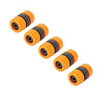 KIMISS Réécrit Connecteur d'extension de Tuyau 1/2 ", 5 Pièces, Joint de Connecteur d'extension de Tuyau 'Eau de Jardin Domestique, Outil de Réparation Haute Performance