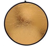 KIMISS Réflecteur Photographique 5 en 1, Réflecteur Photo Multi-Disque et Durable, avec Un Blanc argenté doré Doux Doux, pour Un éclairage Extérieur Intérieur (30 cm / 11,8 Pouces)
