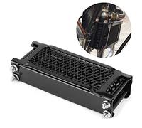 KIMISS Refroidisseur d'huile Moteur Haute Performance avec Kit de Pièces de Montage adapté pour Vélo Tout-terrain 100 250, Moto à 4 Roues, Automobile/pièces de Rechange/refroidissement du Moteur