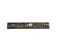 KIMISS Règle de PCB Multifonctionnelle, 6 Pouces 15cm, Outil de Mesure d'échelle d'ingénierie de Mesure de Carte de Circuit imprimé, Ingénieurs 15cm 6 3 Pouces