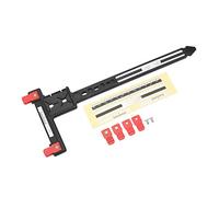 KIMISS Règle en T de Mesure de Flèche pour Un Réglage Précis de l'arc composé et Classique-Outil de Tir à l'arc Essentiel pour Une Performance de Tir Améliorée (Black)