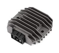 KIMISS Régulateur de redresseur de moto en alliage d'aluminium, pièces de régulateur de tension de moto adaptées pour YZF YZFR6 FZ6 XP T