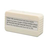 KIMISS Réinitialiseur de Puce D'imprimante, Entretien de L'encre de la Boîte à Déchets avec Décodeur de Réservoir de Protection