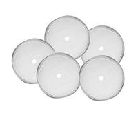 KIMISS Remplacement d'écran de Presse Française-5 Pièces Filtres à Mailles en Acier Inoxydable pour Cafetière à Presse Française de 12 Oz 350ml et Infusion de thé