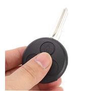 KIMISS Remplacement du Boîtier Porte-clé de Voiture pour 2006 - Couvercle de clé à 3 Boutons adapté aux Fortwo et aux Modèles