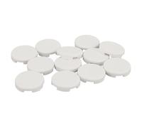 KIMISS Remplacement du Kit de Réparation pour les Contrôleurs de Jeu: 12pcs Remplacement du Bâton de Jeu 1 Pouce Contrôleur de ABS pour Cerise pour TTC Crossed Switch Mécanical Pushbuttons (blanc